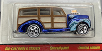 Hot Wheels Classics 1940's Woodie Spectraflame Blue 