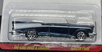 Hot Wheels Classics 1957 Chevy Bel Air Convertible Spectraflame Dark Blue
