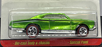 Hot Wheels Classics 1967 Pontiac GTO Spectraflame Green