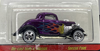 Hot Wheels Classics 3-Window '34 Spectraflame Purple