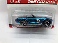 Hot Wheels Classics Shelby Cobra 427 S/C Spectraflame Blue