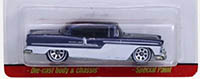Hot Wheels Classics 1955 Chevy Spectraflame Dark Blue