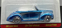 Hot Wheels Classics '40 Ford Convertible Spectraflame Ice Blue