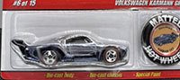 Hot Wheels Classics Volkswagen Karmann Ghia Spectraflame Chrome