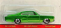 Hot Wheels Classics '67 Dodge Charger Spectraflame Green