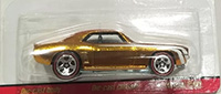 Hot Wheels Classics '69 Camaro Spectraflame Gold