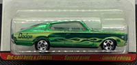 Hot Wheels Classics 1967 Dodge Charger Spectraflame Green