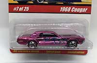 Hot Wheels Classics 1968 Cougar Spectraflame Pink