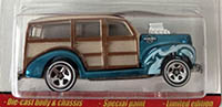Hot Wheels Classics 1940's Woodie Spectraflame Aqua
