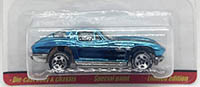 Hot Wheels Classics 1963 Corvette Spectraflame Ice Blue