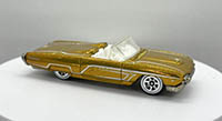 Hot Wheels Classics 1963 T-Bird Spectraflame Gold