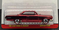 Hot Wheels Classics 1962 Chevy Bubble Top Spectraflame Red