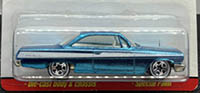 Hot Wheels Classics 1962 Chevy Bubble Top Spectraflame Ice Blue