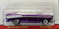 Hot Wheels Classics 1957 Chevy Bel Air Convertible Spectraflame Purple