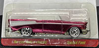 Hot Wheels Classics 1957 Chevy Bel Air Convertible Spectraflame Pink