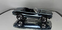 Hot Wheels Classics 1967 Camaro Convertible Spectraflame Steel Blue Black Interior
