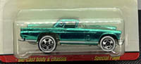 Hot Wheels Classics 1957 Thunderbird Spectraflame Teal
