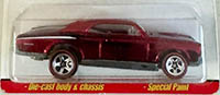 Hot Wheels Classics 1967 Pontiac GTO Spectraflame Red
