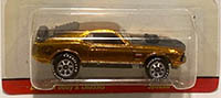 Hot Wheels Classics Mustang Mach 1 Spectraflame Gold