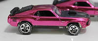 Hot Wheels Classics Mustang Mach 1 Spectraflame Pink 5 Spoke Wheels
