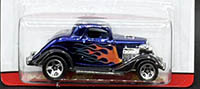 Hot Wheels Classics 3-Window '34 Spectraflame Blue Speed Kansas