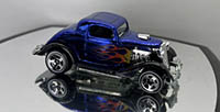 Hot Wheels Classics 3-Window '34 Spectraflame Blue