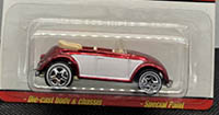 Hot Wheels Classics VW Bug Convertible Spectraflame Red