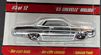 Hot Wheels Classics '65 Chevelle Malibu Chrome Walgreens 3 pack number 3
