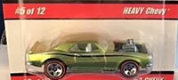 Hot Wheels Classics HEAVY Chevy Spectraflame Yellow Walgreens 3 pack number 5