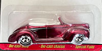 Hot Wheels Classics '40 Ford Convertible Spectraflame Red