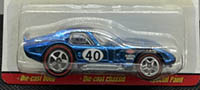 Hot Wheels Classics Shelby Cobra Daytona Coupe Spectraflame Blue
