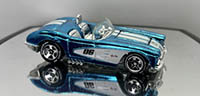 Hot Wheels Classics 1958 Corvette Spectraflame Ice Blue