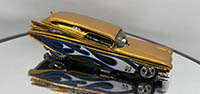 Hot Wheels Classics '59 Cadillac Funny Car Spectraflame Gold 30 car set